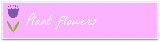plant flowers