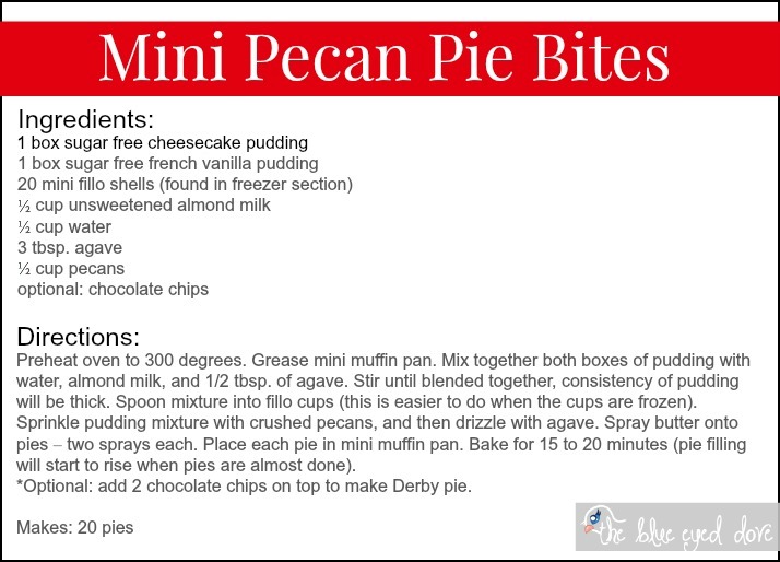Mini Pecan Pie Bites Recipe