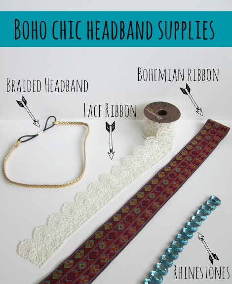 Boho Chic Headband Supplies