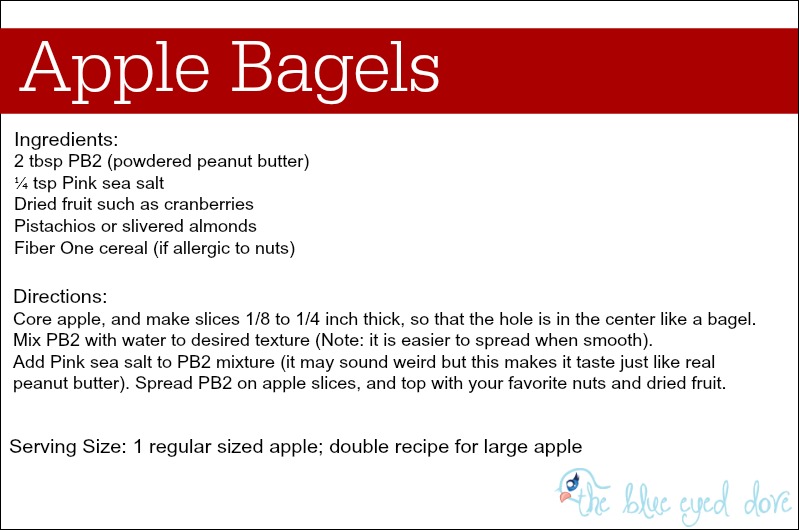 Apple Bagels Recipe