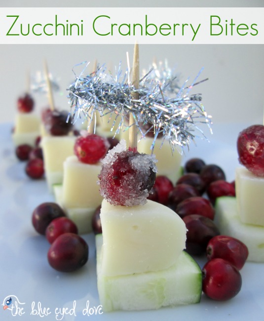 Zucchini Cranberry Bites